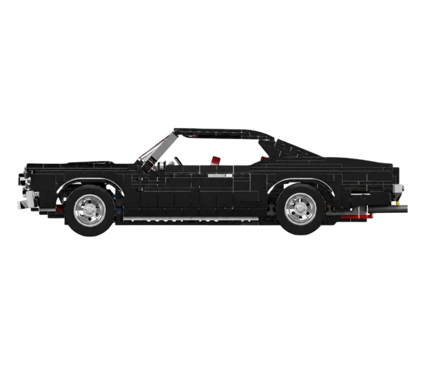 Mould King Klocki konstrukcyjne Klasyczny muscle car GTO 1563 el. - 1551595 - zdjęcie 3
